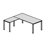 Evelyn – Desk With Return Left