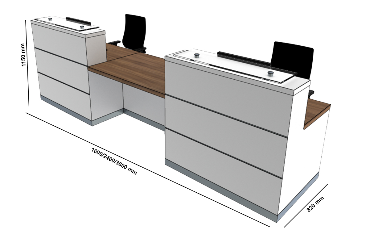 Aesop 1 – Straight Reception Desk Aesop 1 – Straight Reception Desk