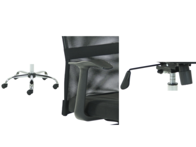 Auberry – Executive Mesh Chair With Arms 03 Img (1)