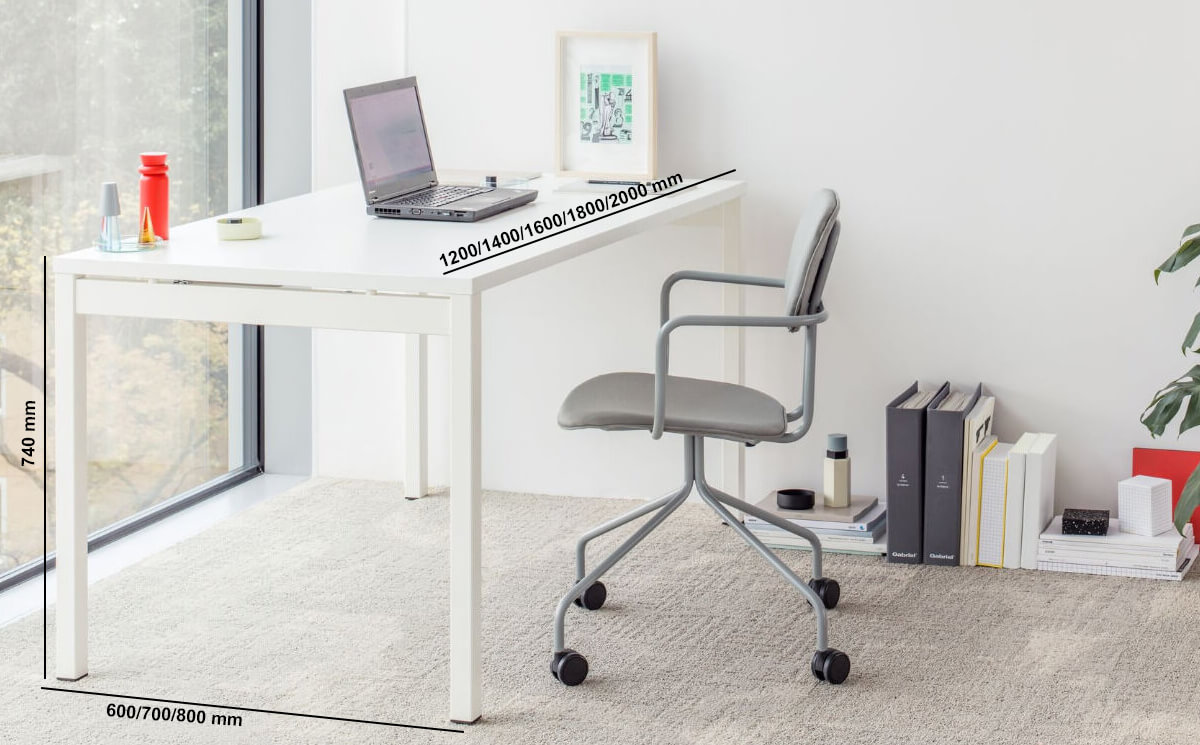 Bloom – Operational Office Desk With Optional Credenza Unit Bloom – Operational Office Desk With Optional Credenza Unit