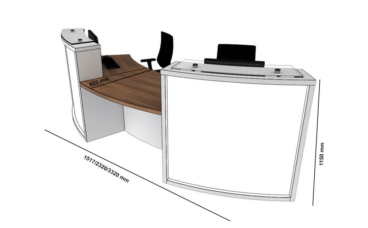 Ophelia 2 – Curved White Reception Desk With Wheelchair Access Unit Size Img Ophelia 2 – Curved White Reception Desk With Wheelchair Access Unit Size Img