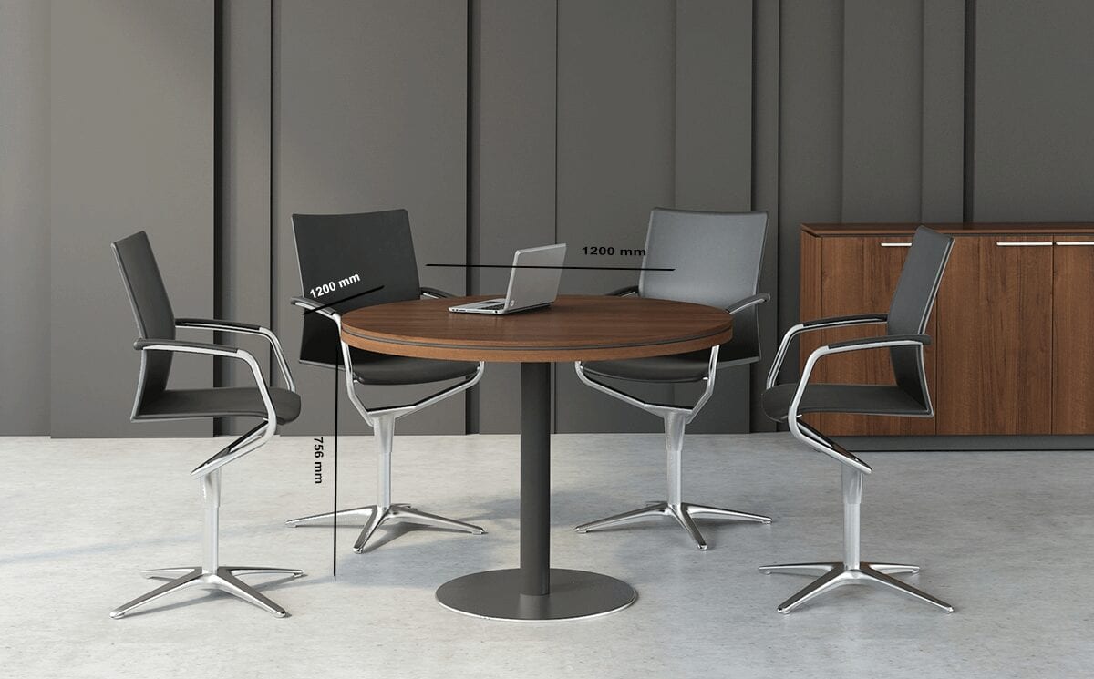 Chalk 1 – Round Shaped Boardroom Table Chalk 1 – Round Shaped Boardroom Table