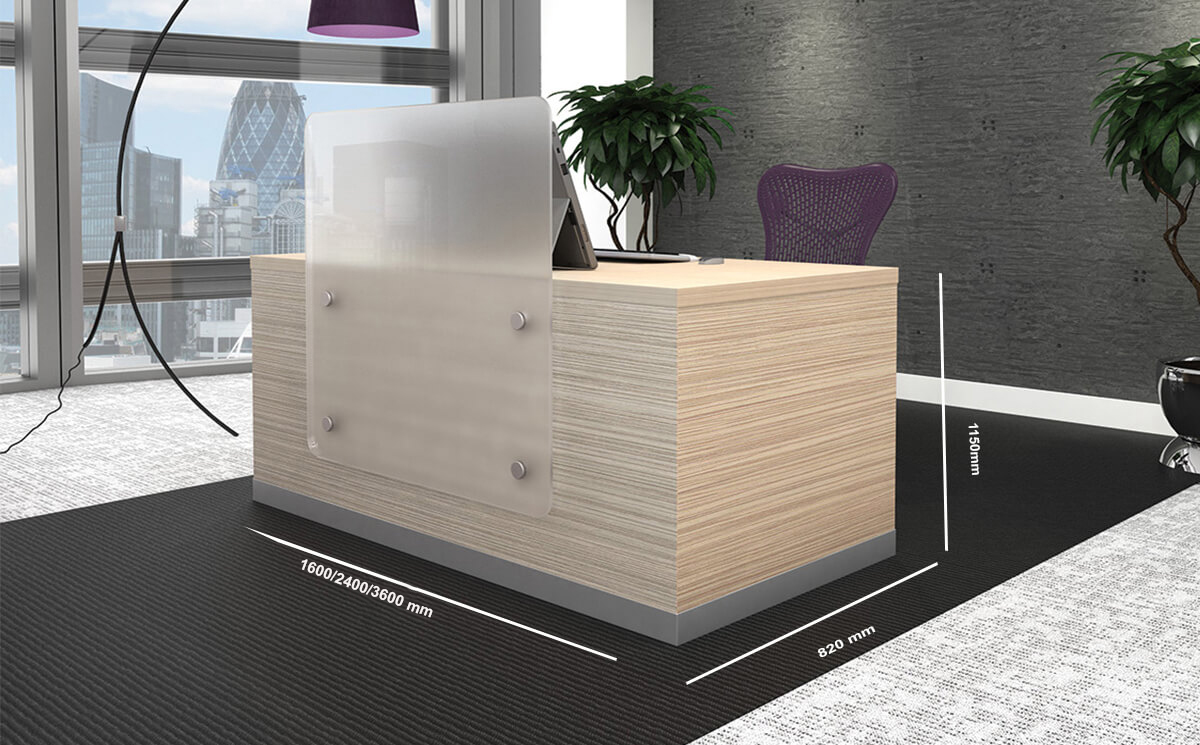 Wiley 1 – Sand Lyon Ash Reception Desk With Upstand Size Img Wiley 1 – Sand Lyon Ash Reception Desk With Upstand Size Img