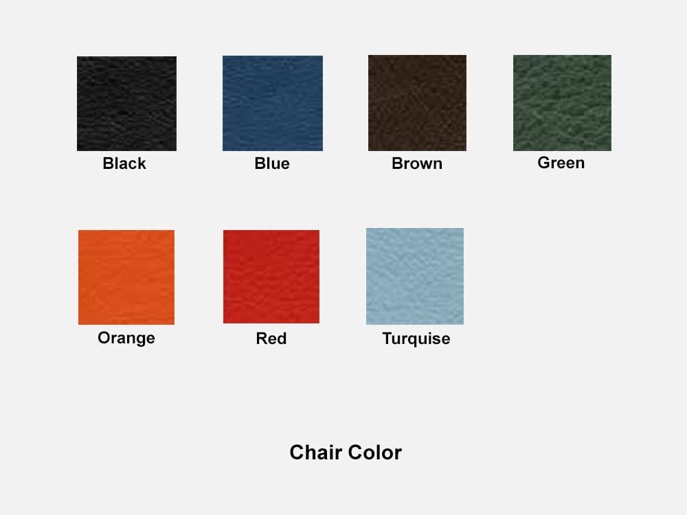 Arlo – Leather Armchair With Five Star Base With Wheels Chair Color