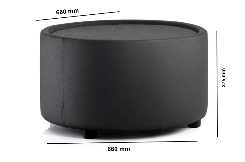 Atlas – Round Leather Breakout Stool And Table Size Img Atlas – Round Leather Breakout Stool And Table Size Img