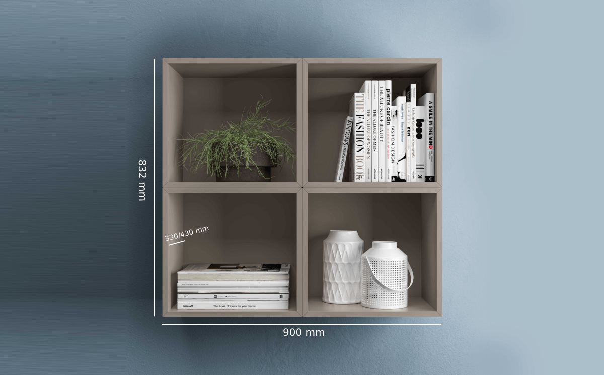 Indigo – Open Woodside Wall Unit Size Imame Indigo – Open Woodside Wall Unit Size Imame