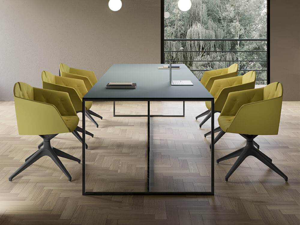 Jett – Armchair In Multicolour With Various Base 4