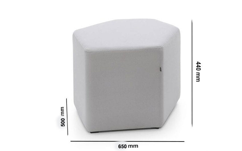 Kobe – Hexagonal Stools In Multicolour Kobe – Hexagonal Stools In Multicolour