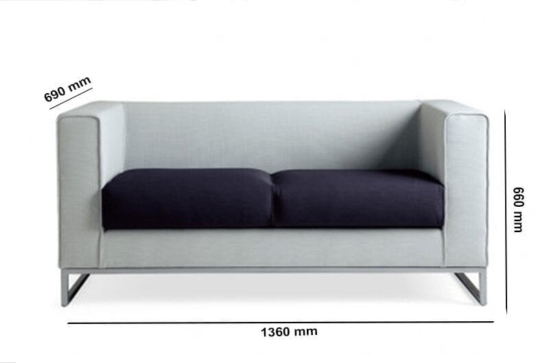 Bart – Armchair and Sofa Suite with Chrome Ring Leg Bart – Armchair and Sofa Suite with Chrome Ring Leg