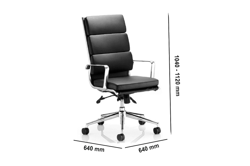 Size Savoy Executive Black Bonded Leather High Back With Arms1 (1) Size Savoy Executive Black Bonded Leather High Back With Arms1 (1)