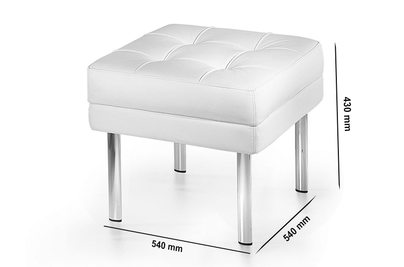Tara – Leather Single Seater Bench Stool Size Tara – Leather Single Seater Bench Stool