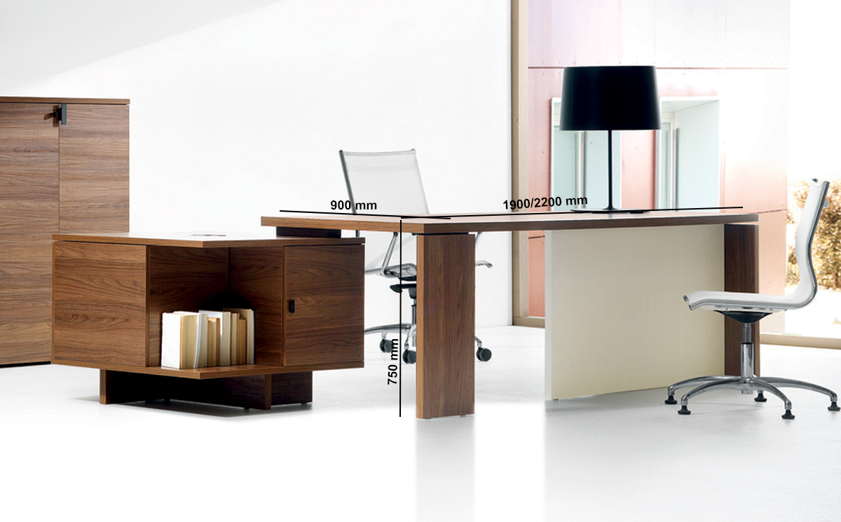Grandioso 2 – Grand Executive Desk And Optional Credenza Unit Grandioso 2 – Grand Executive Desk And Optional Credenza Unit