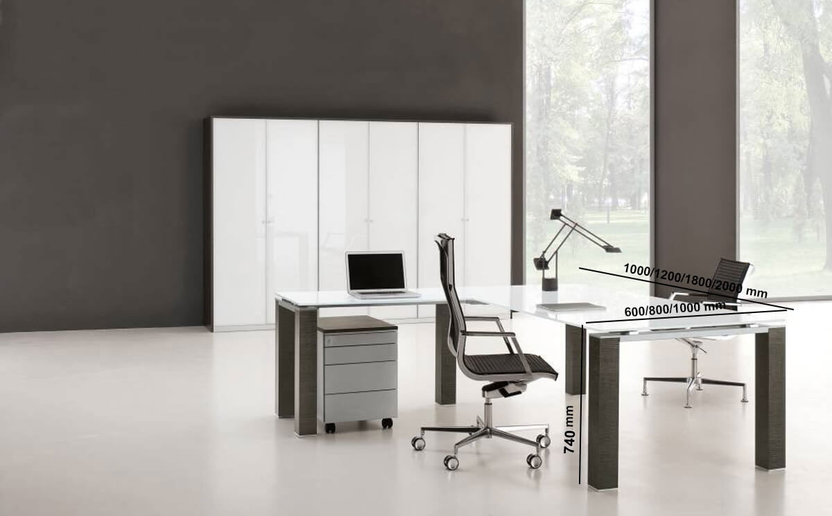 Vetroso – Glass Executive Desk Size 01 Img Vetroso – Glass Executive Desk Size 01 Img