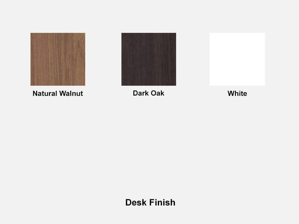 Sego Desk Finishes