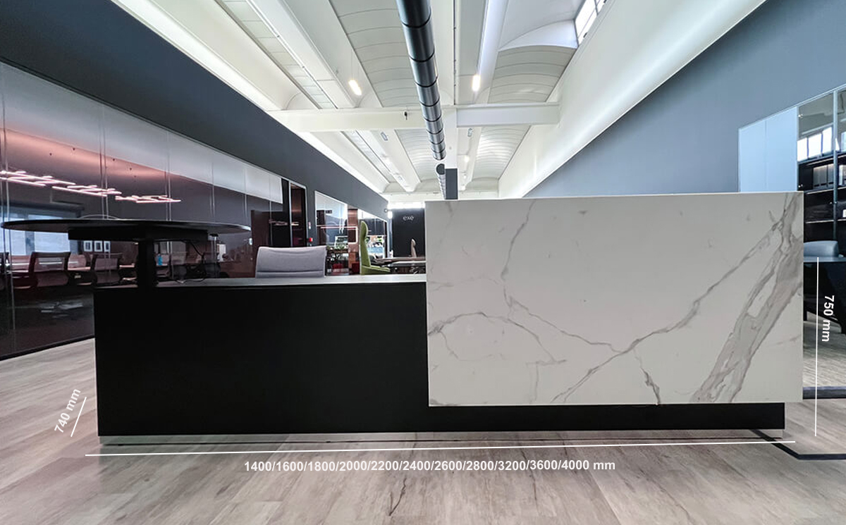 Luxor – Elegant Reception Desk With Overhang Panel Lagre Size Img Luxor – Elegant Reception Desk With Overhang Panel Lagre Size Img