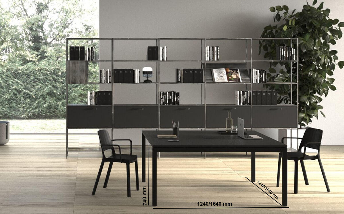 Nicolo 1 Square & Rectangular Meeting Table Nicolo 1 Square & Rectangular Meeting Table