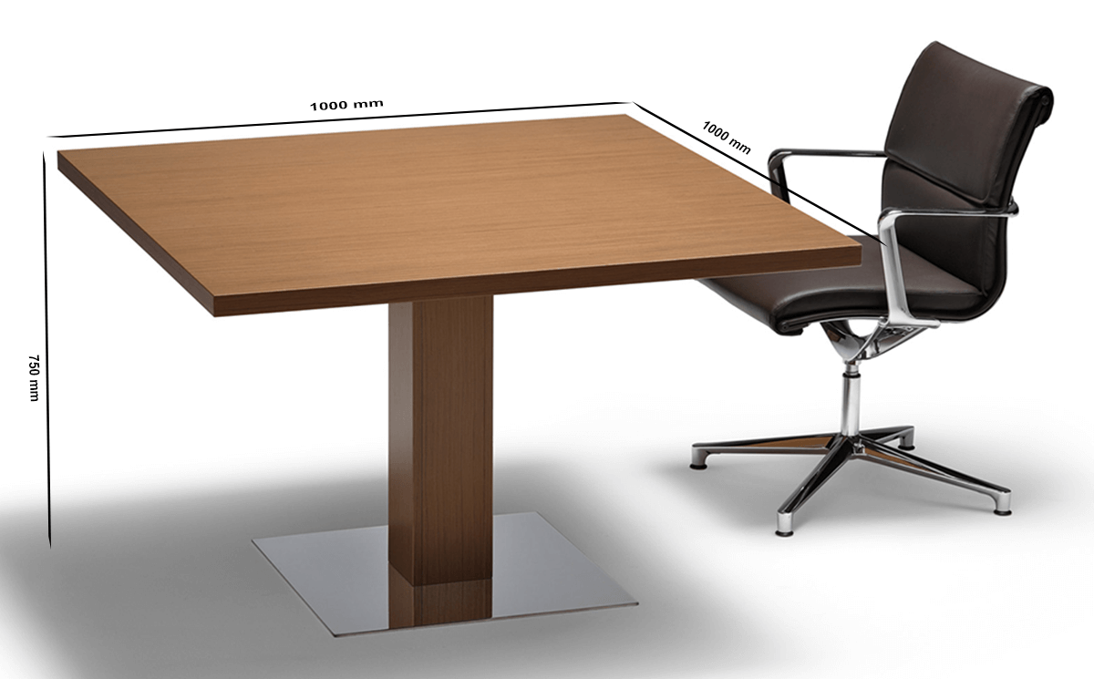 Size Arche Rectangular Meeting Tables With Chrome Base Size Arche Rectangular Meeting Tables With Chrome Base