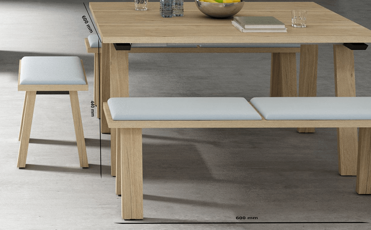 Size Take Off Table With Coated Legs With Bench Cushion Size Take Off Table With Coated Legs With Bench Cushion