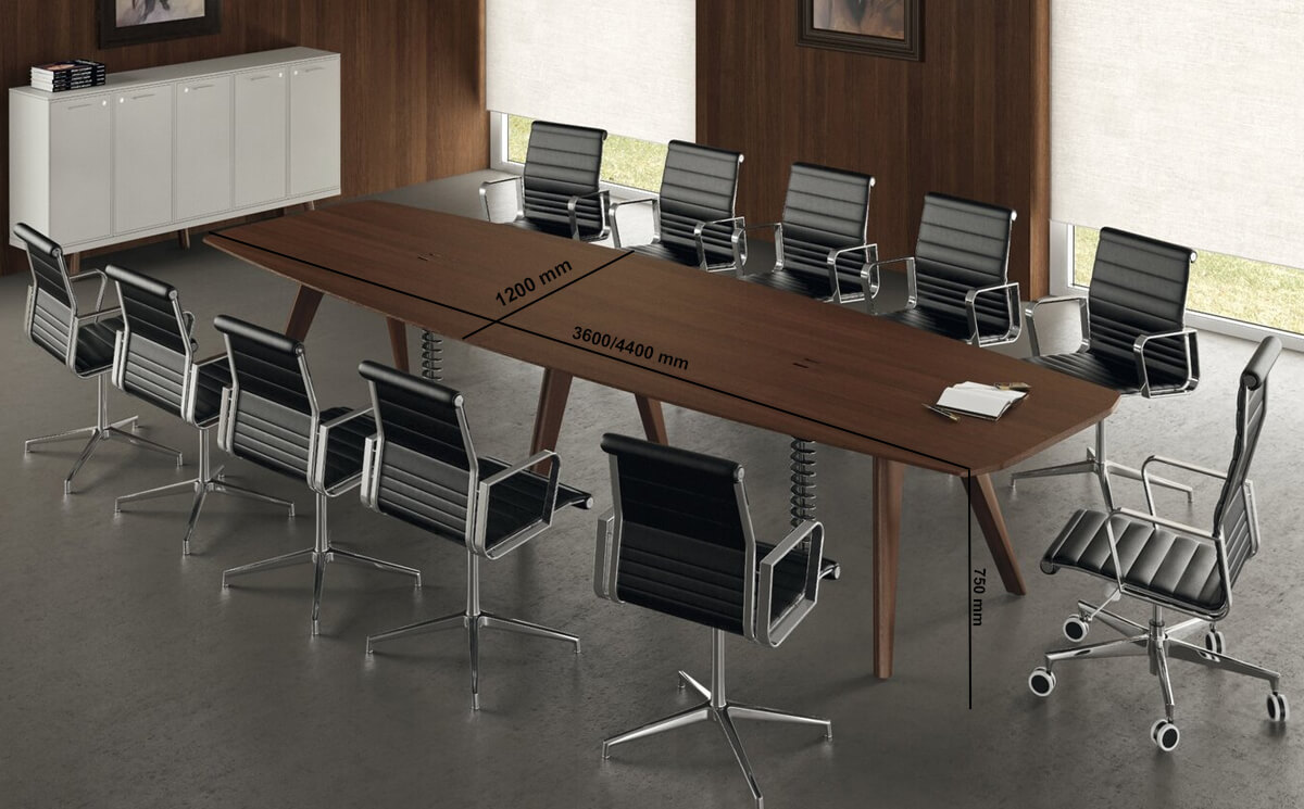 Yahu – Barrel Shape Meeting Table Yahu – Barrel Shape Meeting Table