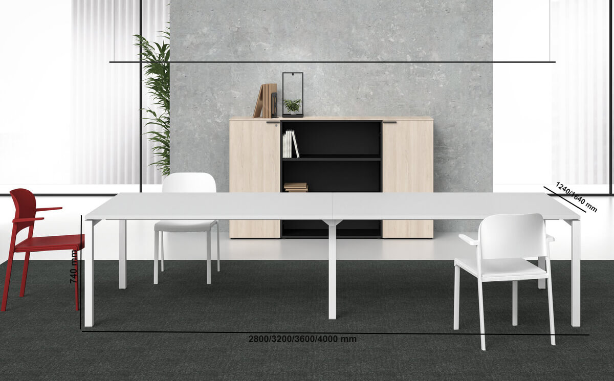 Yakir Melamine Faced Chipboard Office Workstation For 4 Person With Optional Return Size Img Yakir Melamine Faced Chipboard Office Workstation For 4 Person With Optional Return Size Img