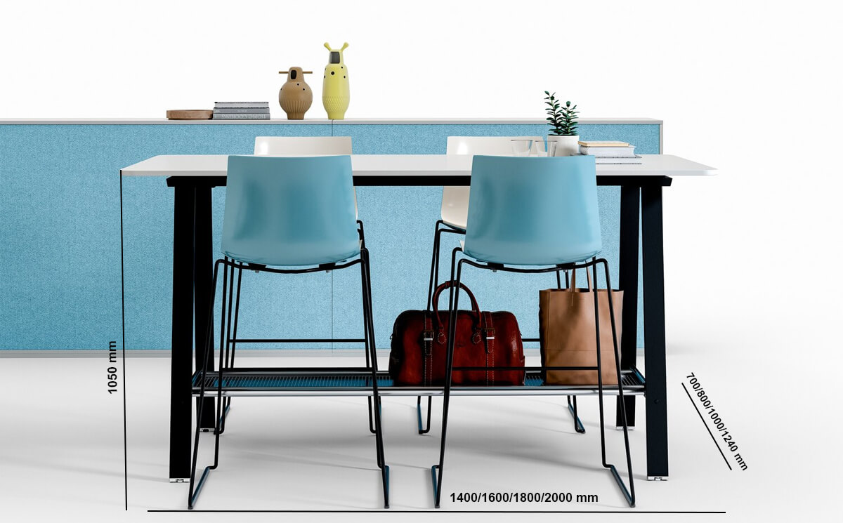 Yalman Rectangular High Bench Yalman Rectangular High Bench