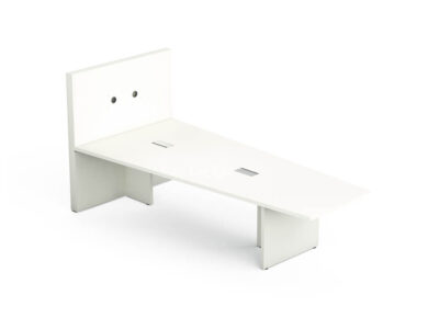 E Meeting Table With Panel Legs And Multimedia Wall 1