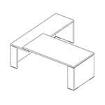 Geno Desk With Return Right