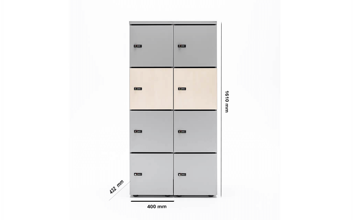 Size Noah Locker Storage Unit. Size Noah Locker Storage Unit.