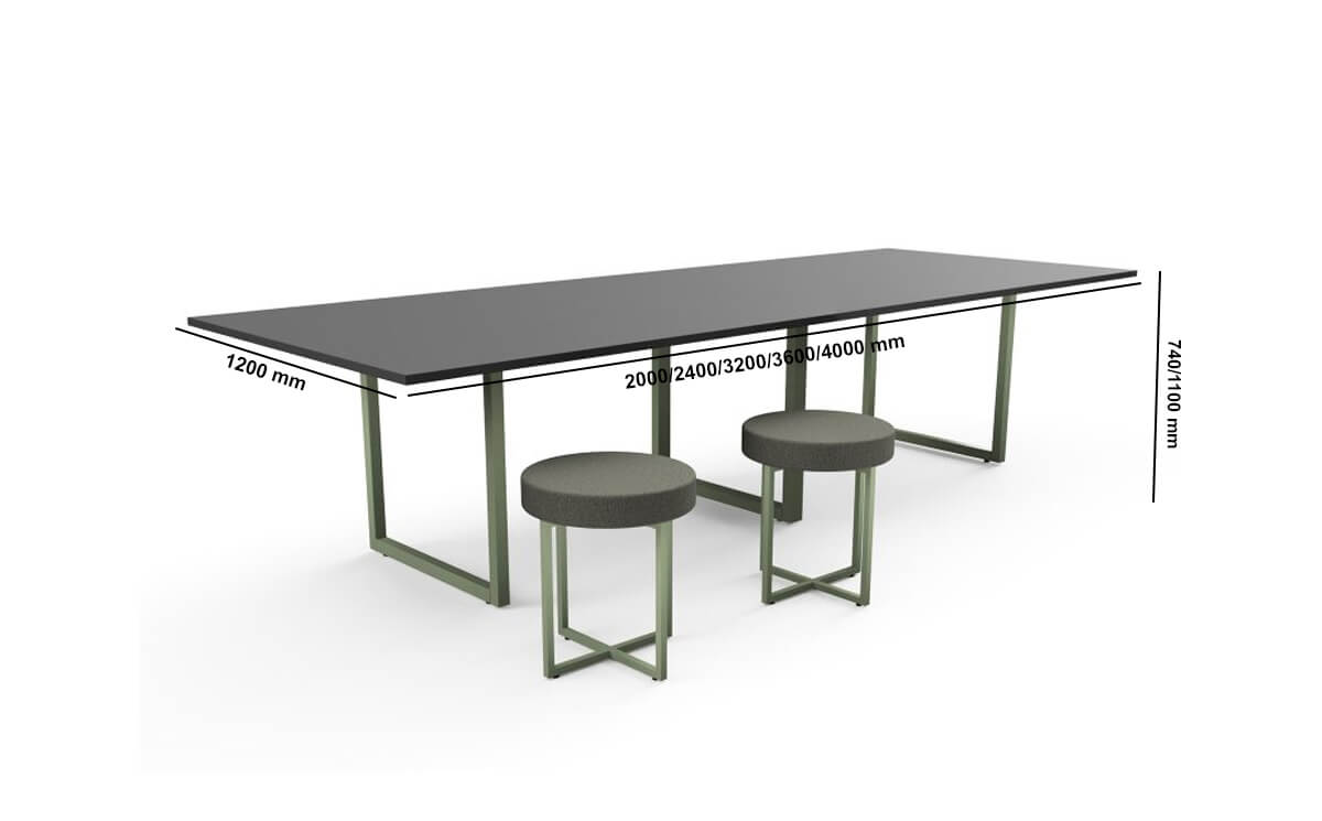 Giovan Rectangular Meeting Table Giovan Rectangular Meeting Table