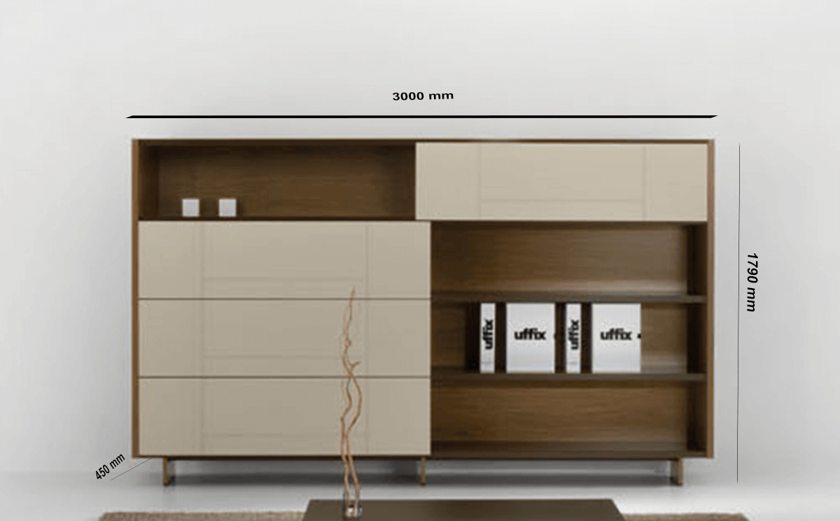 Size Darcey Bookcase With Sliding Doors Size Darcey Bookcase With Sliding Doors
