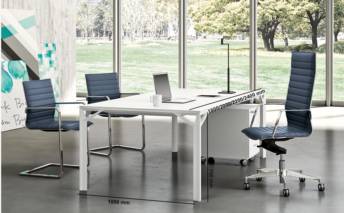Albero 1 – Executive Desk With Three Arm Corner With Optional Credenza Unit Albero 1 – Executive Desk With Three Arm Corner With Optional Credenza Unit