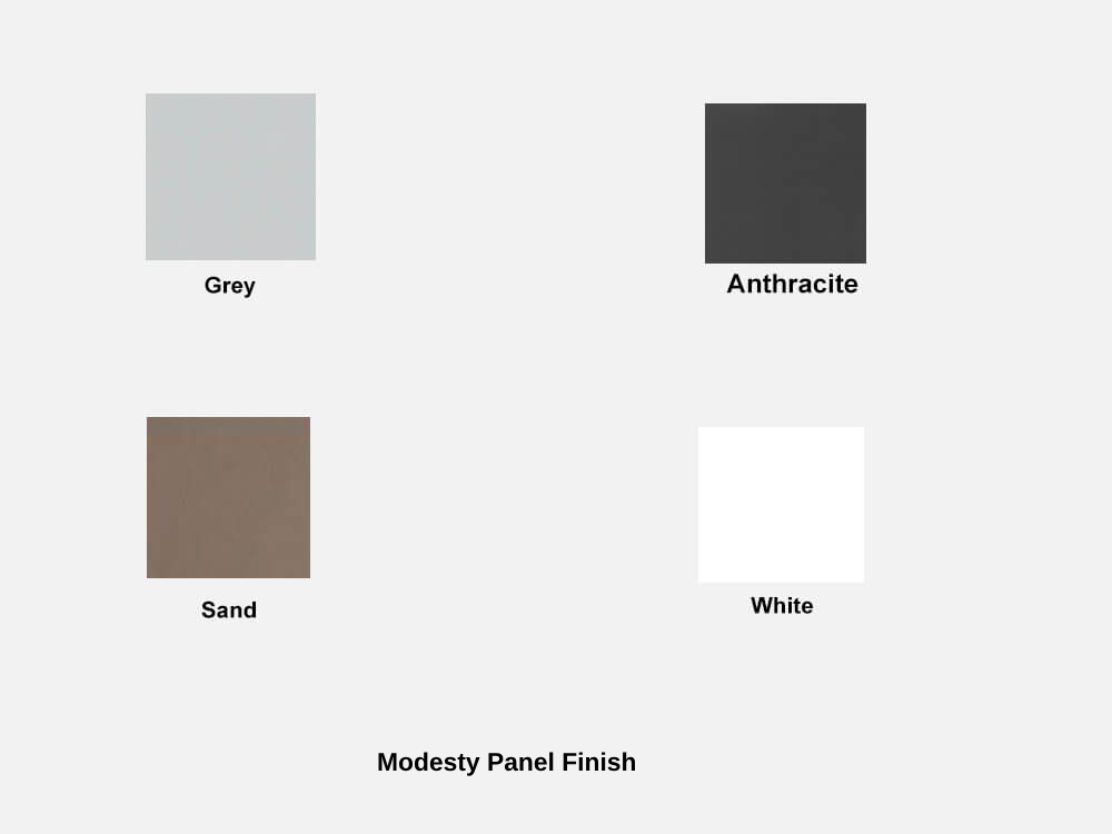 Modesty Panel Finish