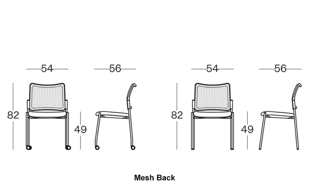 Size(mesh Back) Maia Conference Chair