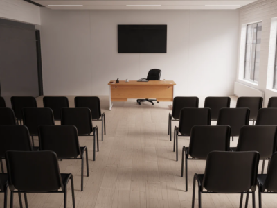 Duran – Black Polypropylene Stacking Visitor Chair 01 Img