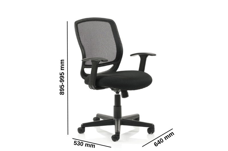 Ova – Black Mesh Operator Chair With Arms Size Img (1) Ova – Black Mesh Operator Chair With Arms Size Img (1)