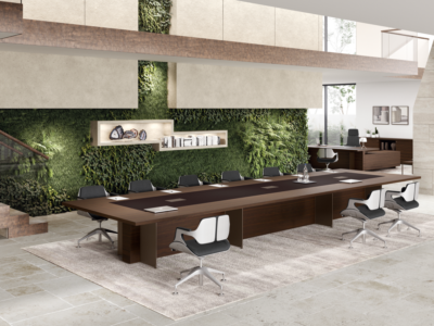 Antioch 1 – Rectangular Shape Meeting Room Table With Modesty Panel 2