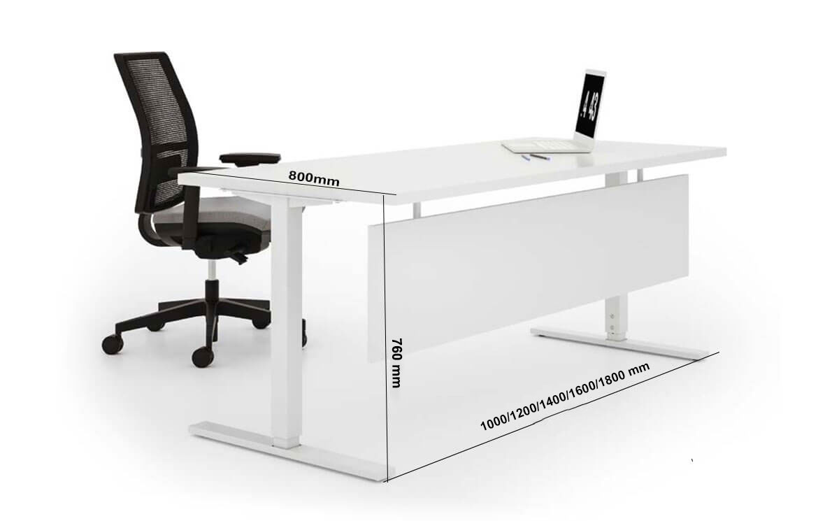 Cappi Operators Desk With Optional Return Size Cappi Operators Desk With Optional Return Size