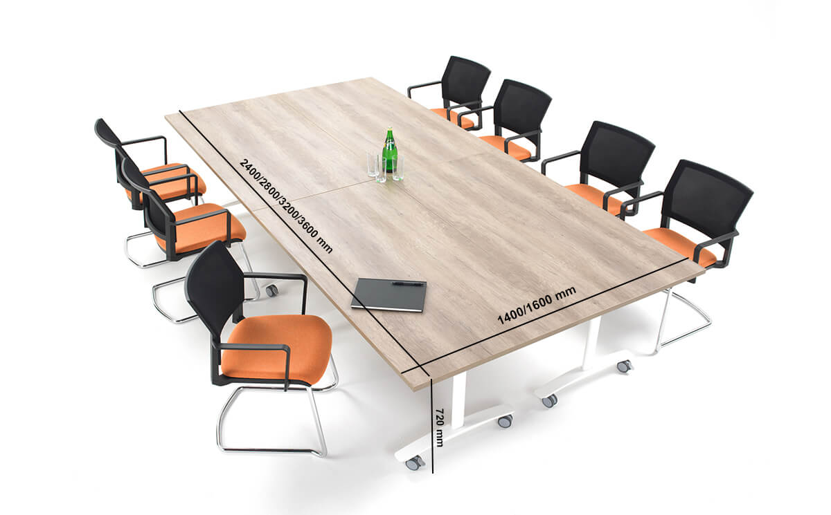 Kaashwi T Flex Foldable & Stackable Table Size Img Kaashwi T Flex Foldable & Stackable Table Size Img