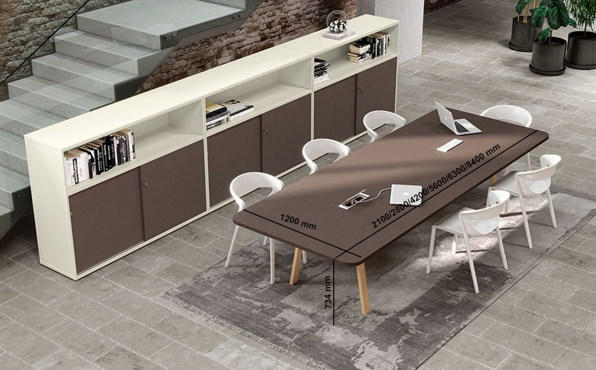 Don 4 – A Legs Meeting Room Table Don 4 – A Legs Meeting Room Table