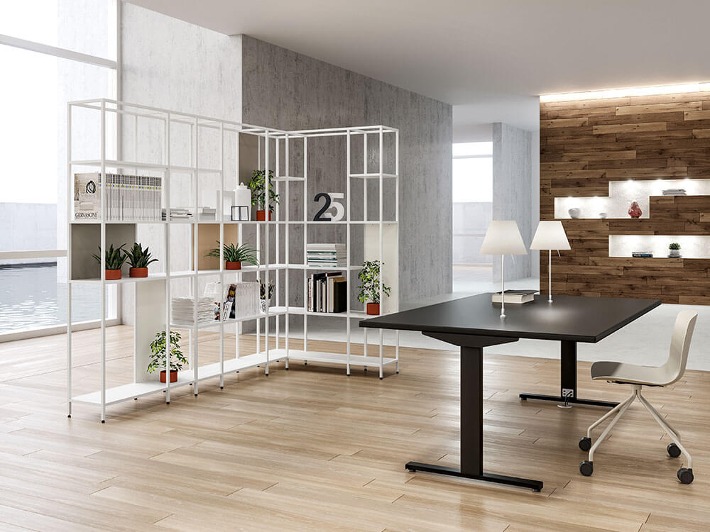 Natala – Executive Desk With Optional Return & Fixed Height Adjustable Legs 06