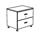 L800x D600 x H740 (Free-Standing)