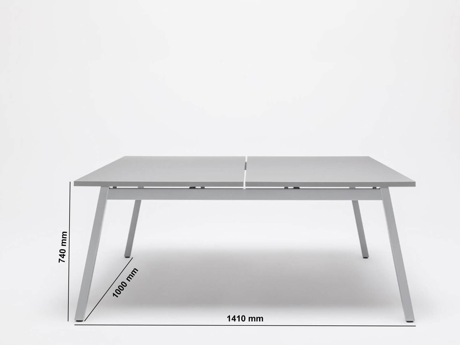Padak A Legs Operational Office Desk For 2 And 4 Persons Dimension Image Padak A Legs Operational Office Desk For 2 And 4 Persons Dimension Image