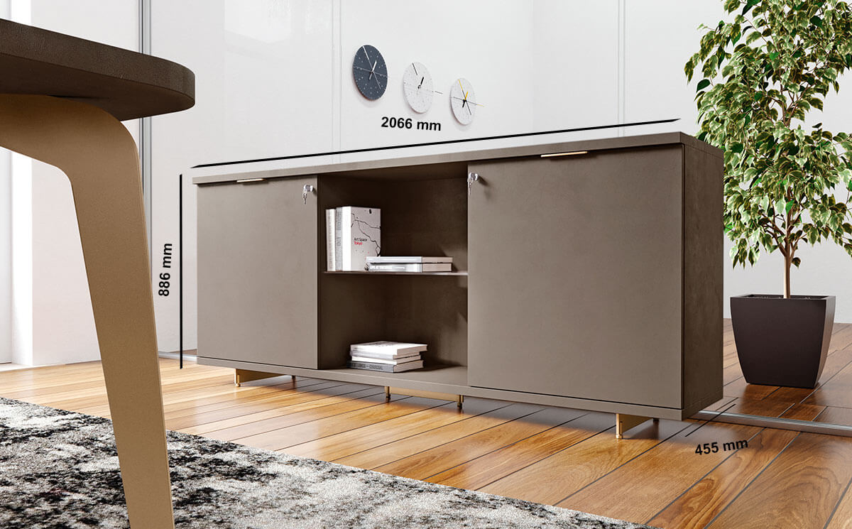 Padrig – Storage Unit With Hinged Doors Size Padrig – Storage Unit With Hinged Doors Size