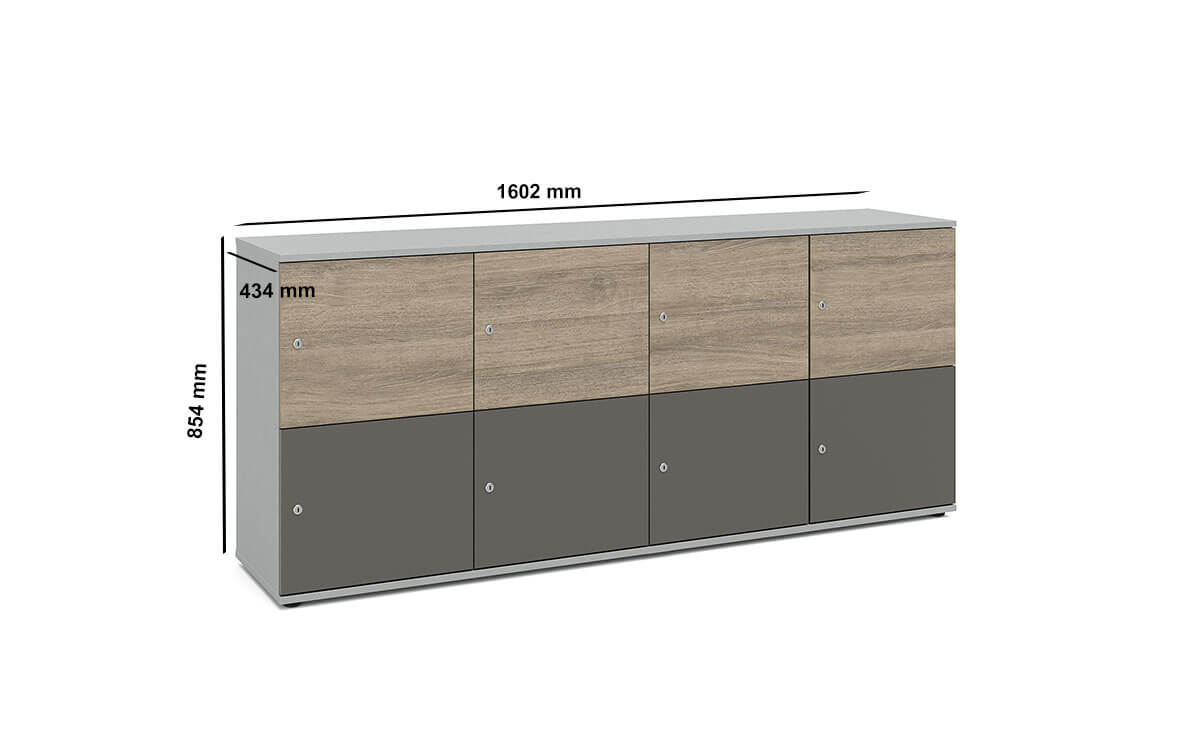 Sabola 3 – 4 Modules Storage Unit Size Sabola 3 – 4 Modules Storage Unit Size
