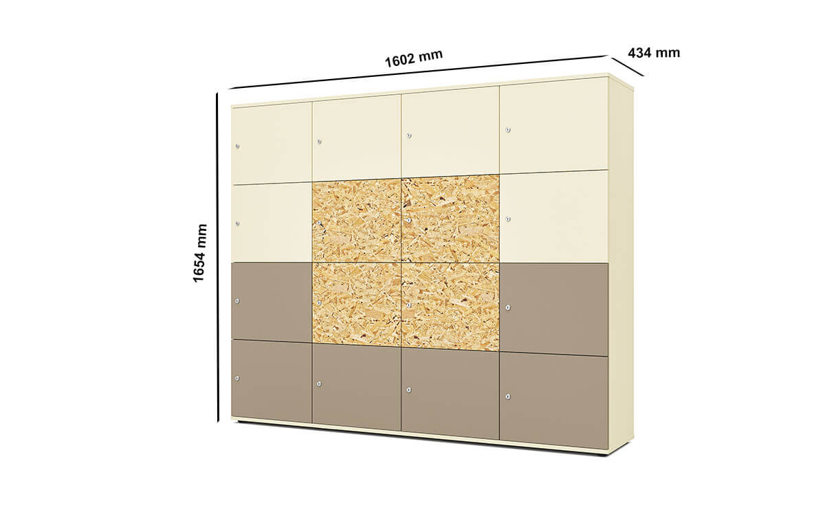 Sabola – 4 Modules Storage Unit Size Sabola – 4 Modules Storage Unit Size