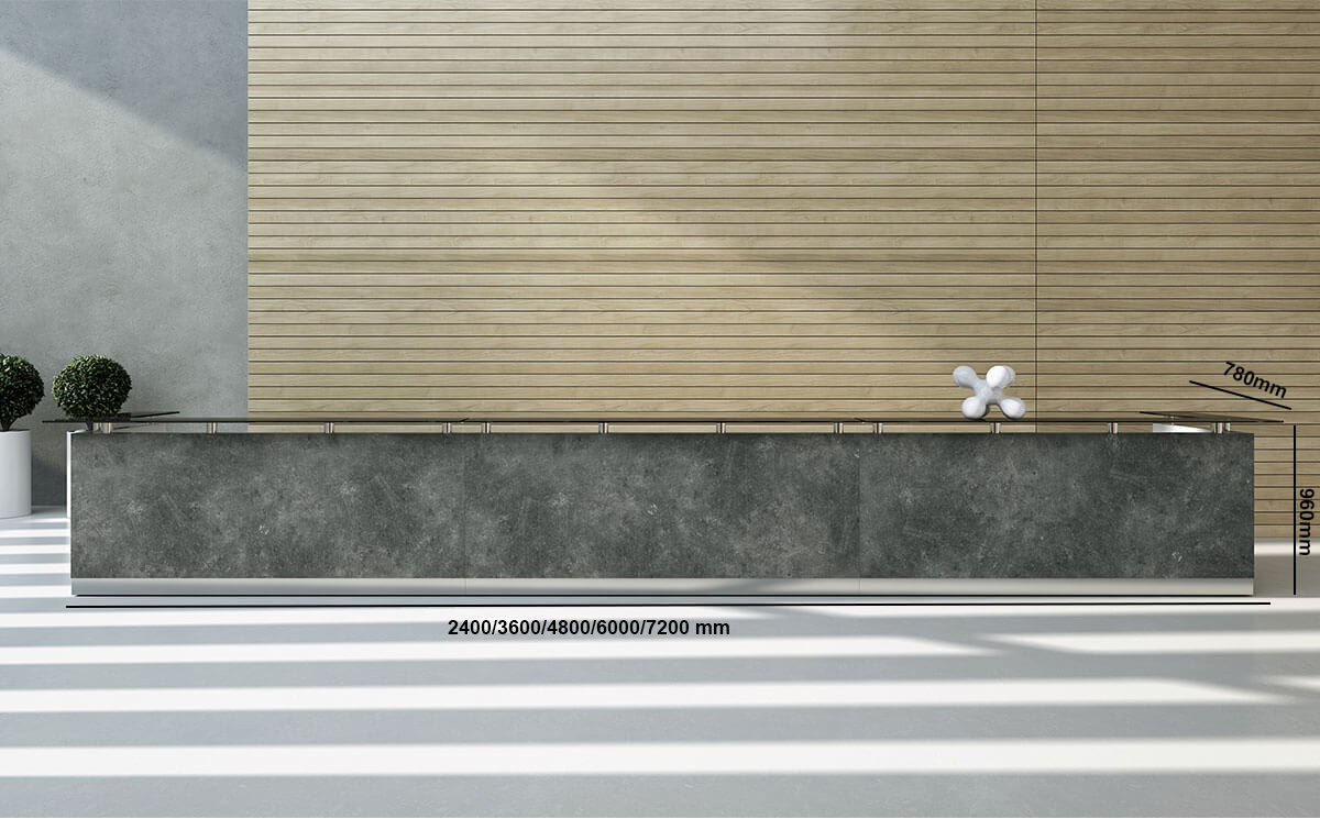 Donzel Reception Desk Plain With Base Size Img Donzel Reception Desk Plain With Base Size Img