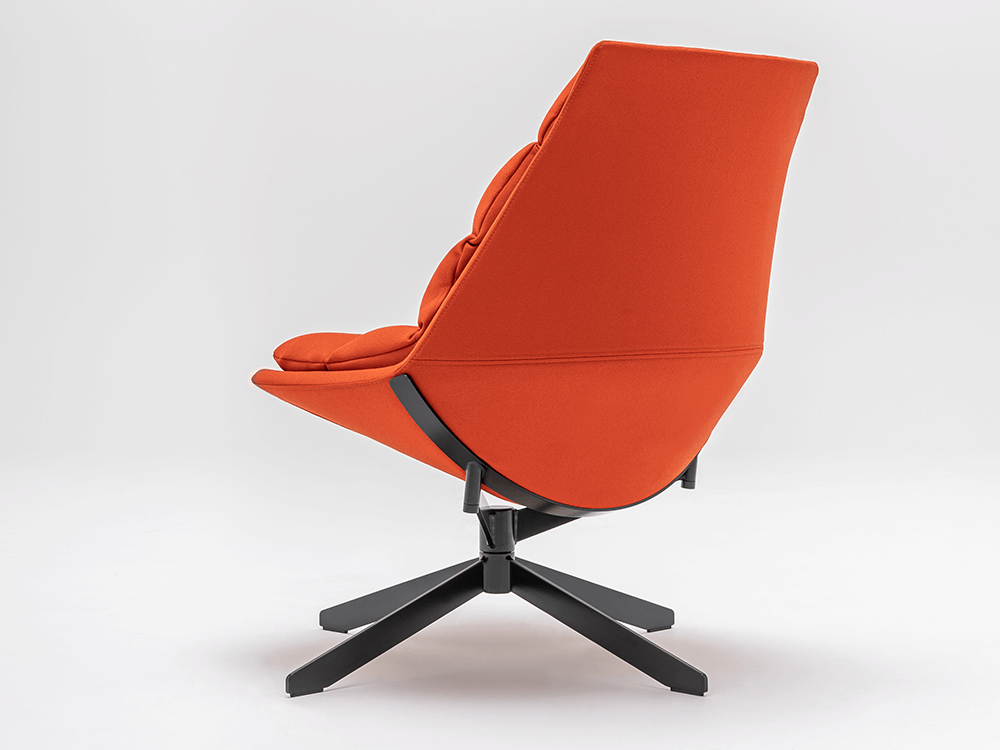 Maanav Armchair With Draped Cushion 8
