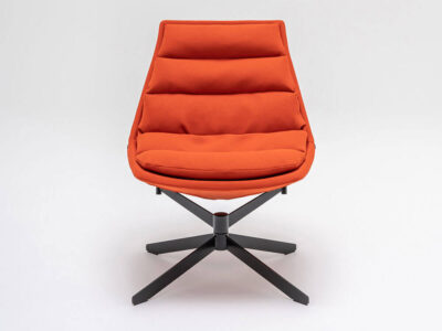 Maanav – Armchair With Draped Cushion 01