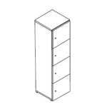 Vallea Locker Storage Unit 4oh