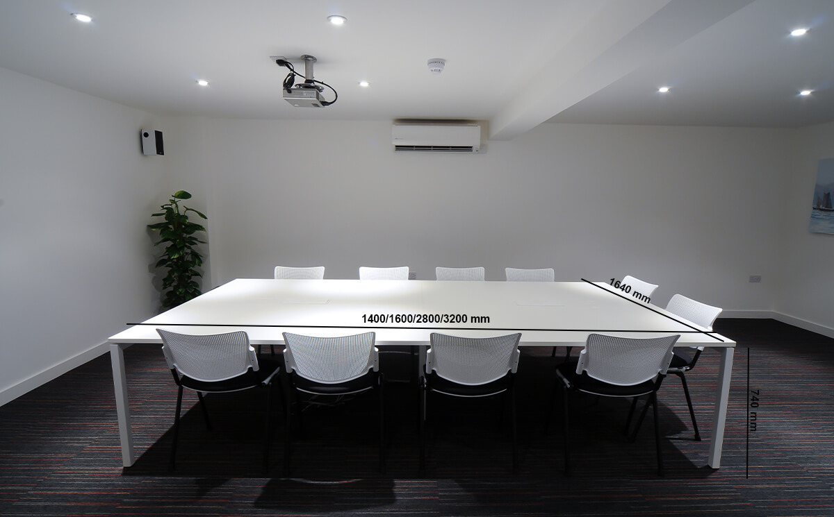 Alessio 5 Wide Meeting Table Alessio 5 Wide Meeting Table